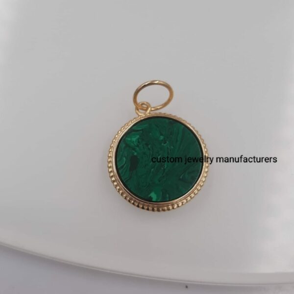 Malachite Compass Pendant, - Image 14