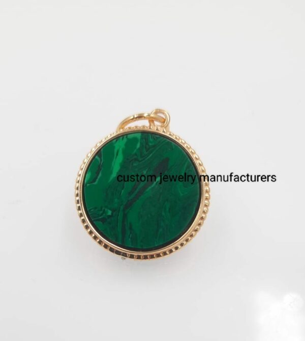 Malachite Compass Pendant, - Image 10